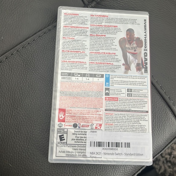 🌟 HOST PICK 🌟 NBA2K21 Nintendo Switch game NWT - Picture 3 of 3